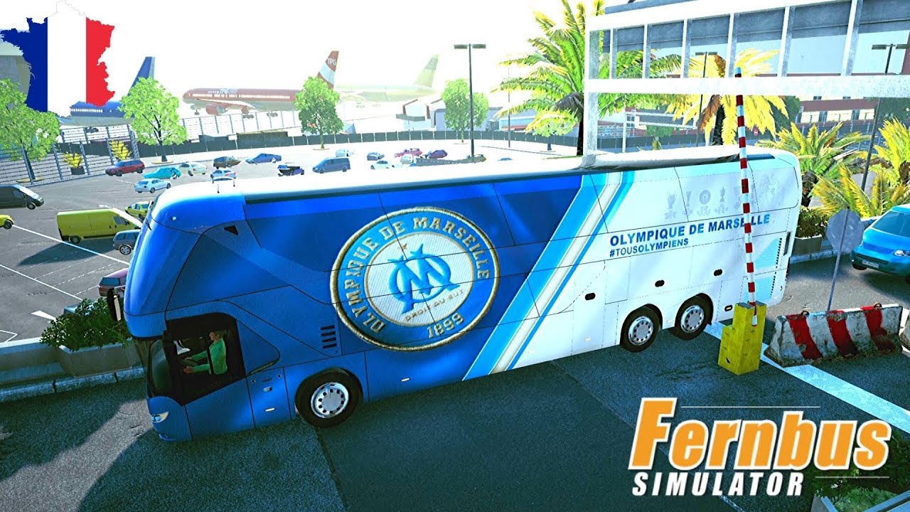 Fernbus Simulator | Marseille → Nice departure | DLC France | Logitech G920 |