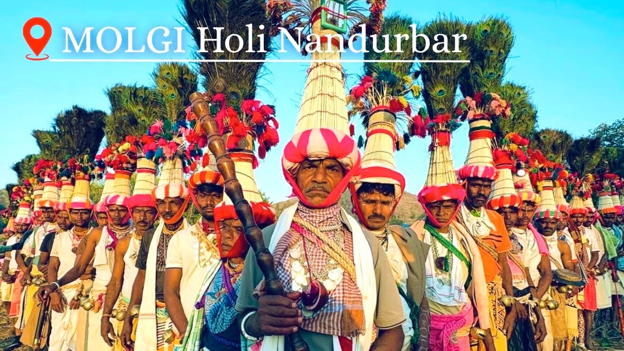 Most famous tribal holi in molgi |  मोलगी होली 