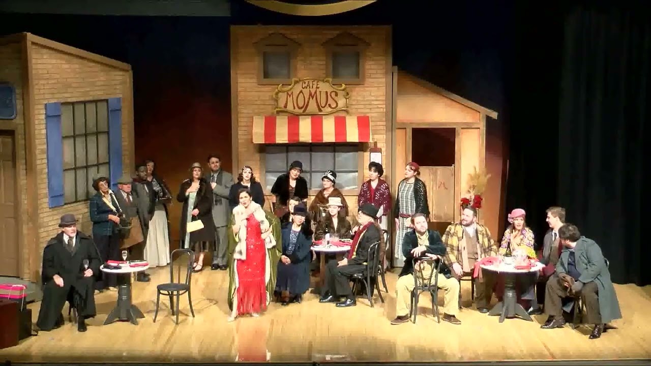 La bohème, Act Scene 2; Musetta/Alcindoro Entrance