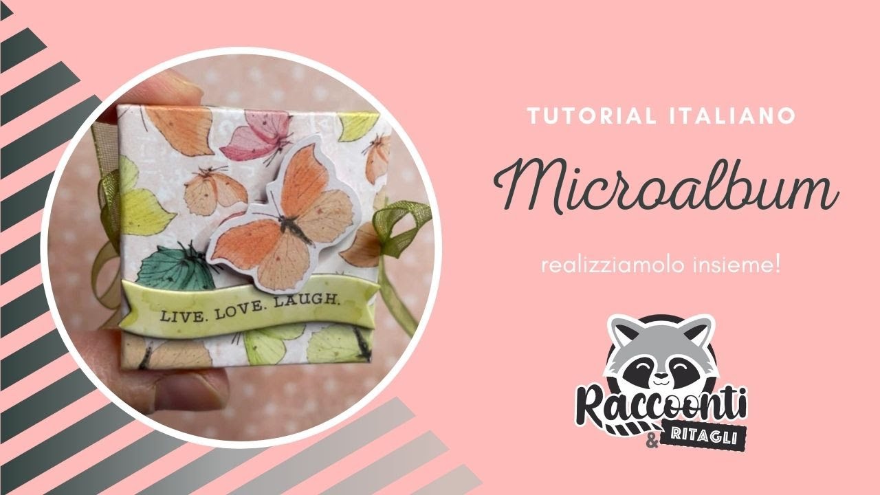 Tutorial microalbum scrapbooking Italiano