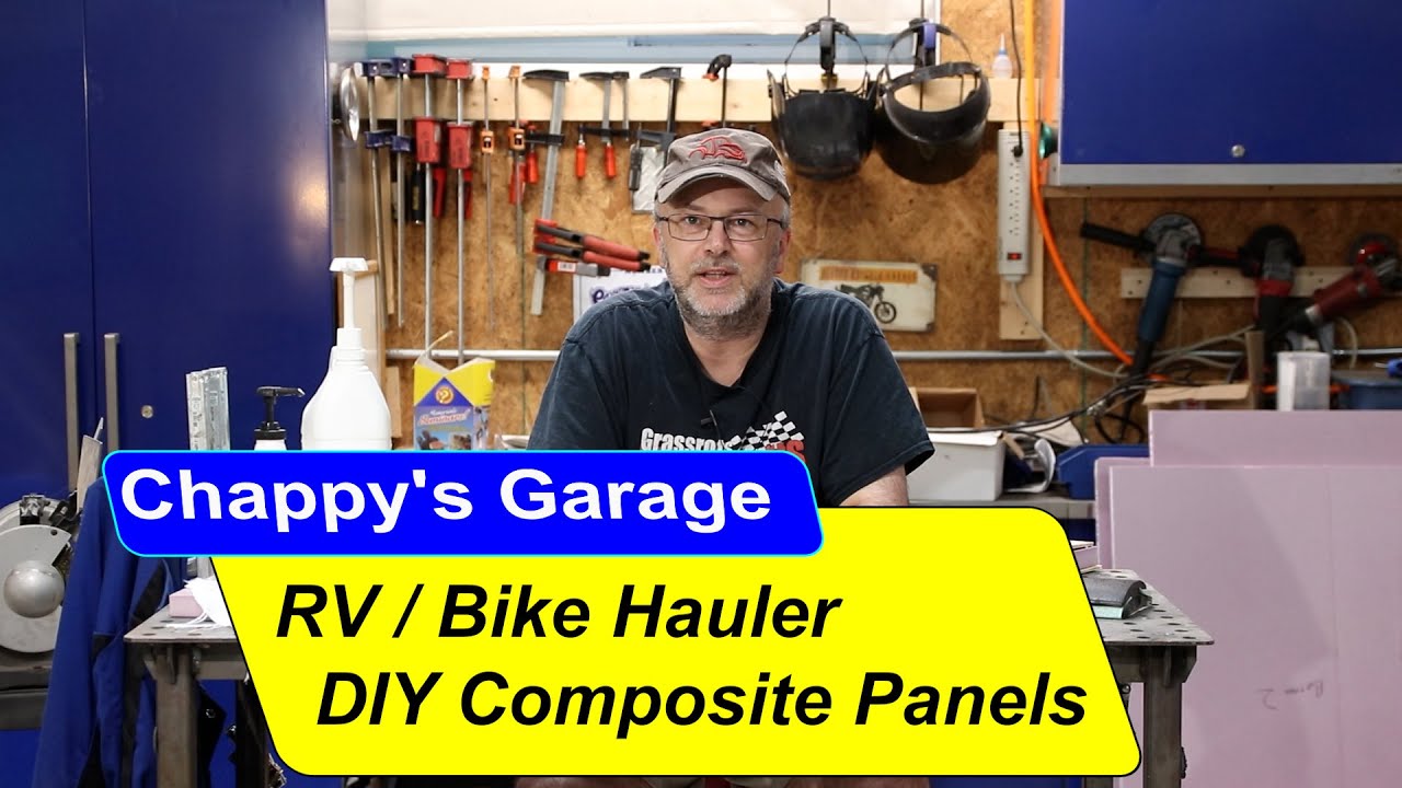 DIY Composite Panels for a custom RV/bike hauler build