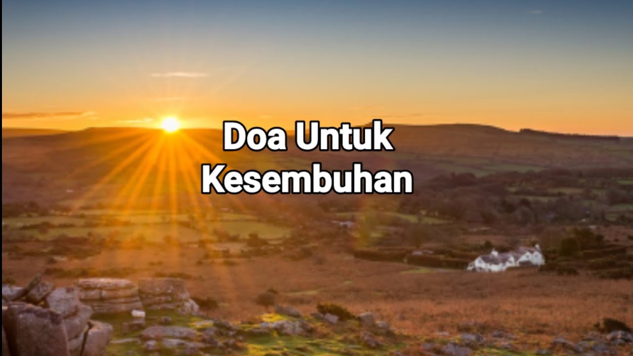 Doa Untuk Kesembuhan
