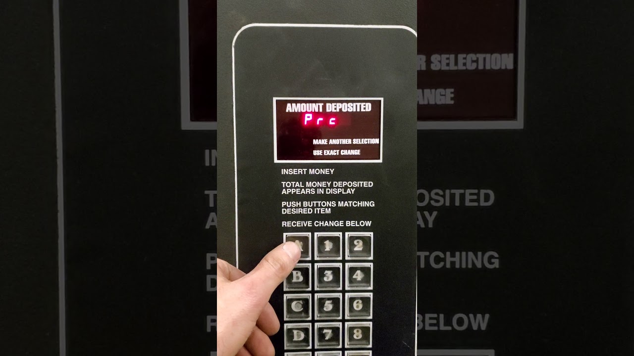 Price setting usi snack machine