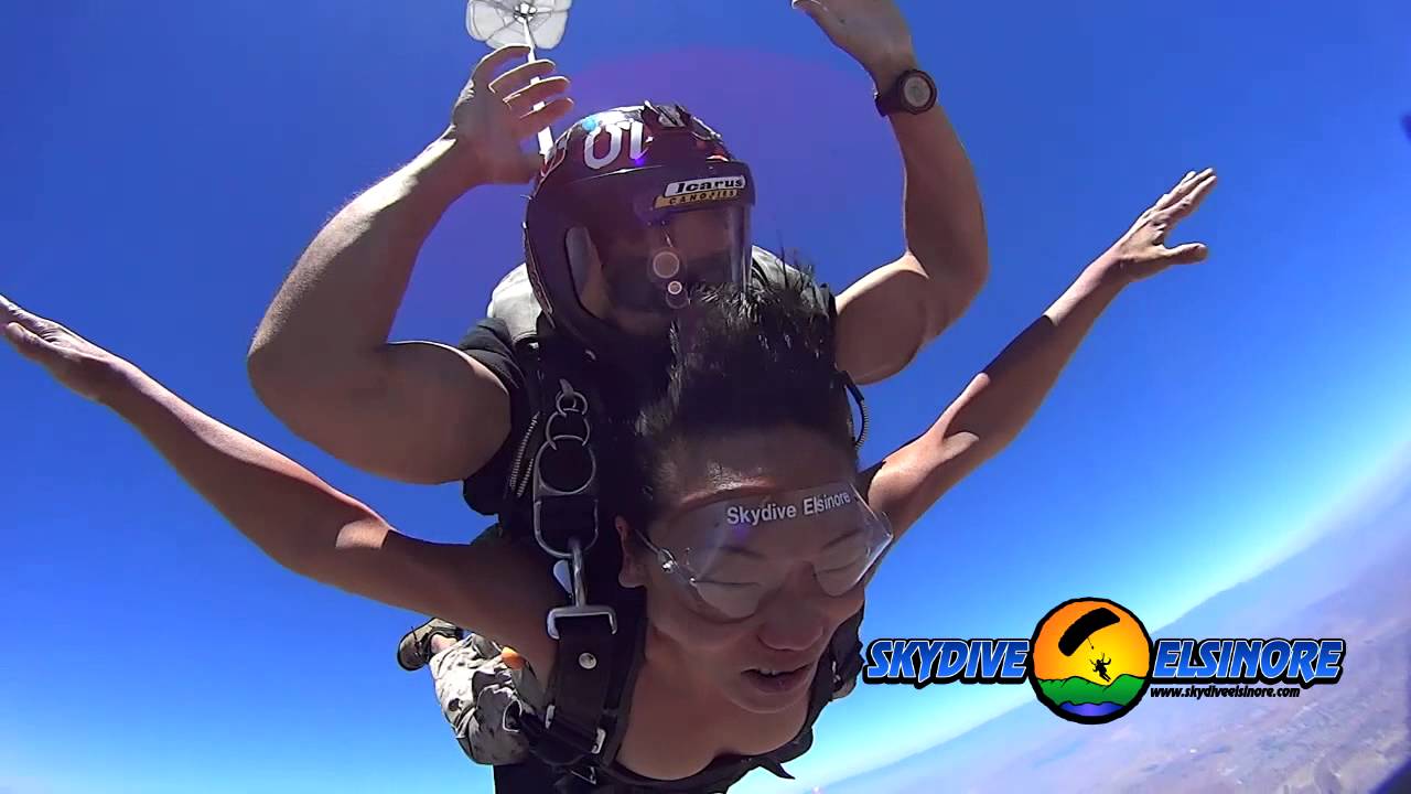 Elisa Sanchez  Tandem Skydiving at skydive Elsinore