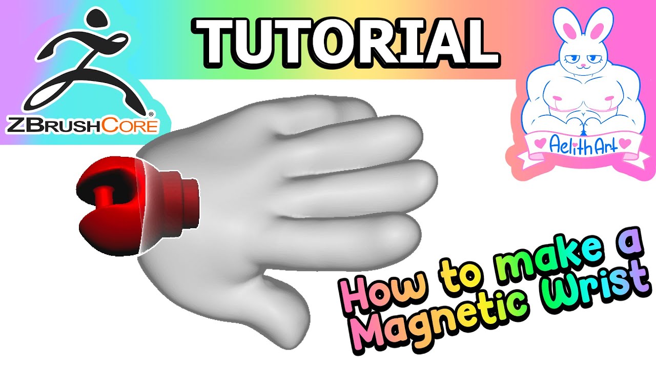 BJD Sculpting Tutorial: How to make a Magnetic Hand and Wrist