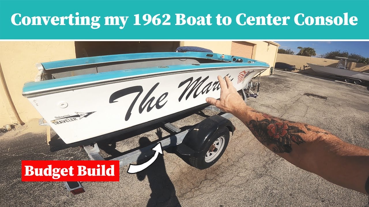 Restoring & Converting a 1962 Fiberglass Boat to Center Console