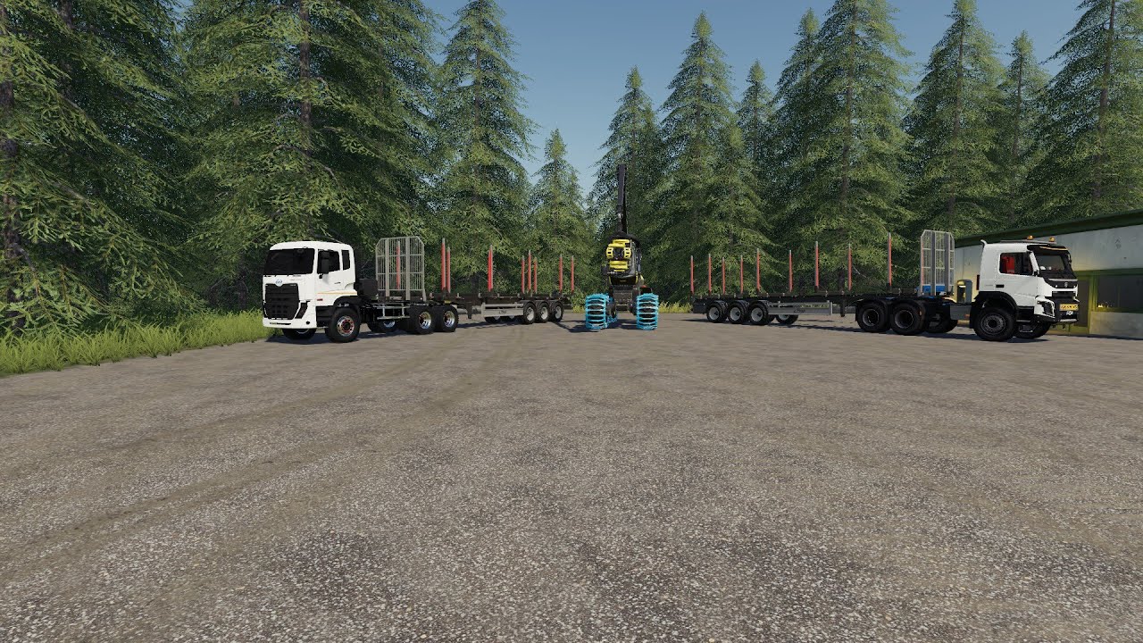 Crazy logging /Farming Simulator 19 fs19
