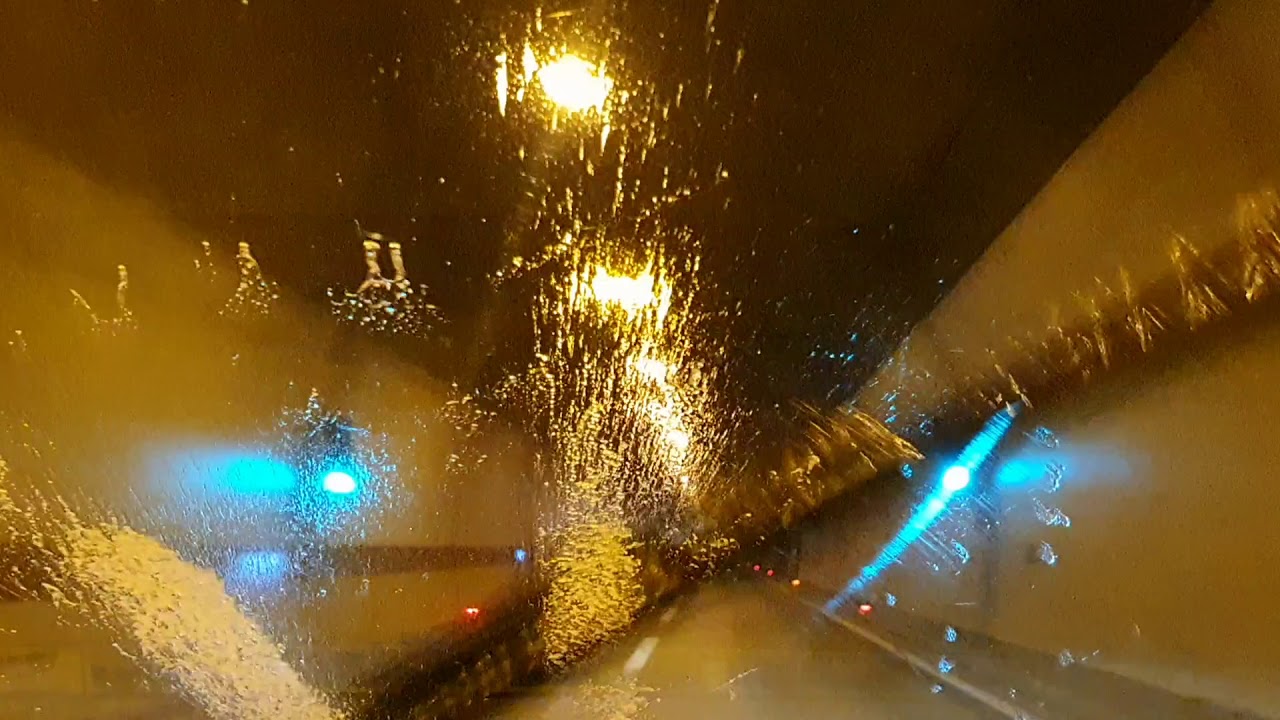 Kroz tunel Kapela smjer Zagreb 07.04.2020.