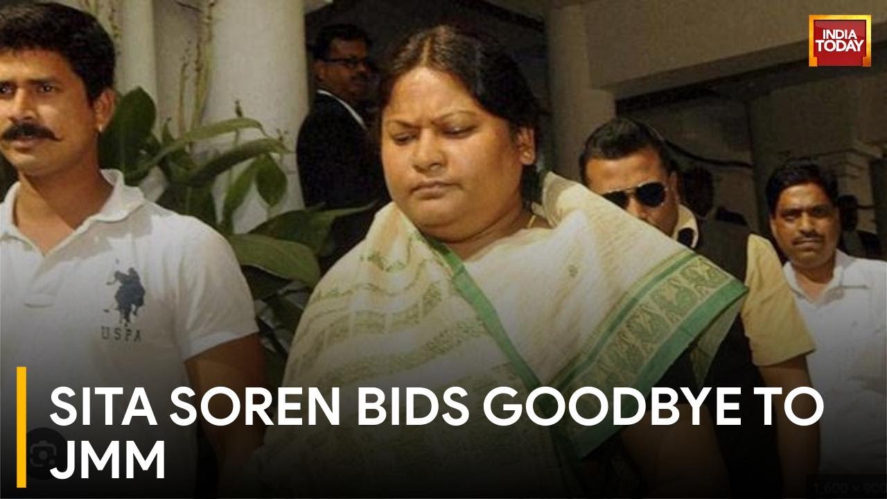 Blow To JMM: Sita Soren, Sister-In-Law Of Of Hemant Soren, Resigns From All Party Posts