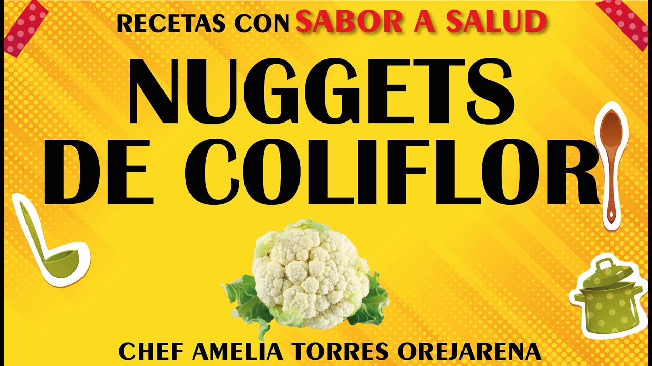 NUGGETS DE COLIFLOR | En casa con Amelia.