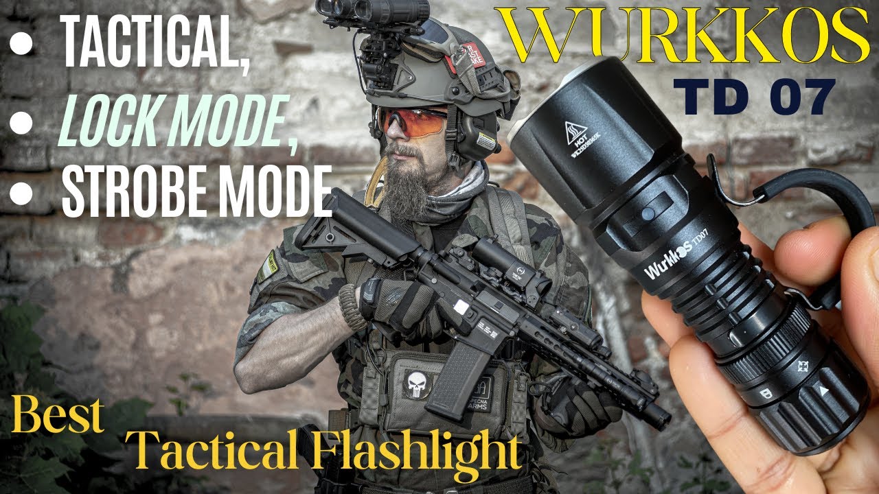 Wurkkos TD07 Detailed Review - Best Budget Tiny TACTICAL RING ECD FLASHLIGHT in 2025