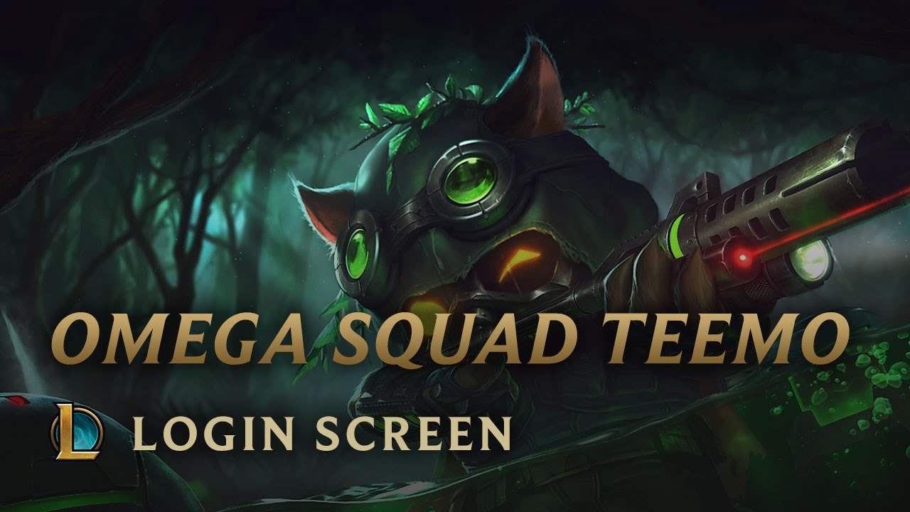Omega Squad Teemo | Login Screen - League of Legends