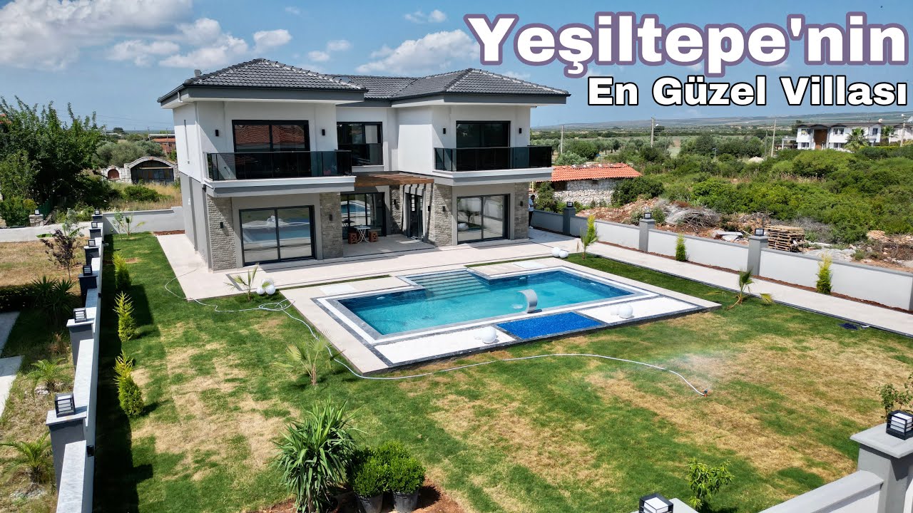 Yeşiltepenin En Lüks En Güzel Villasını Gezdik 700 M2 Arsa İçinde E-169