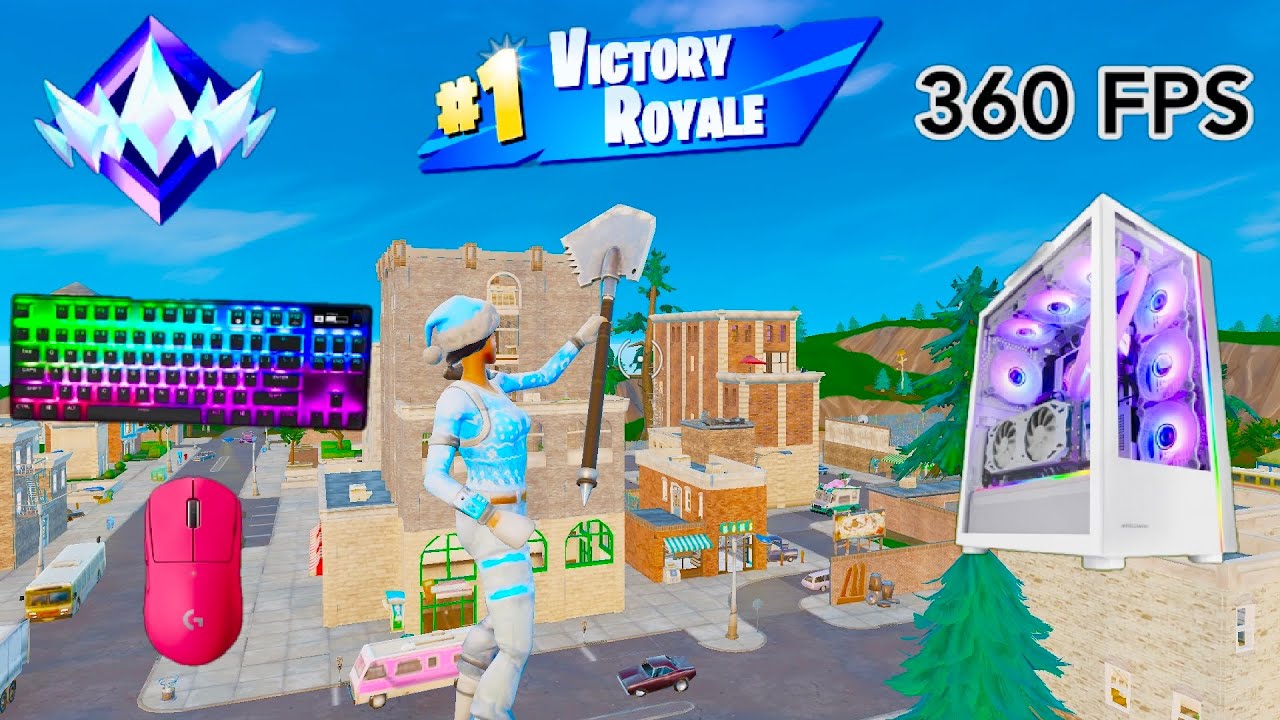 Fortnite Unreal Ranked Reload On PC | Keyboard & Mouse Gameplay | 360 FPS | 4K