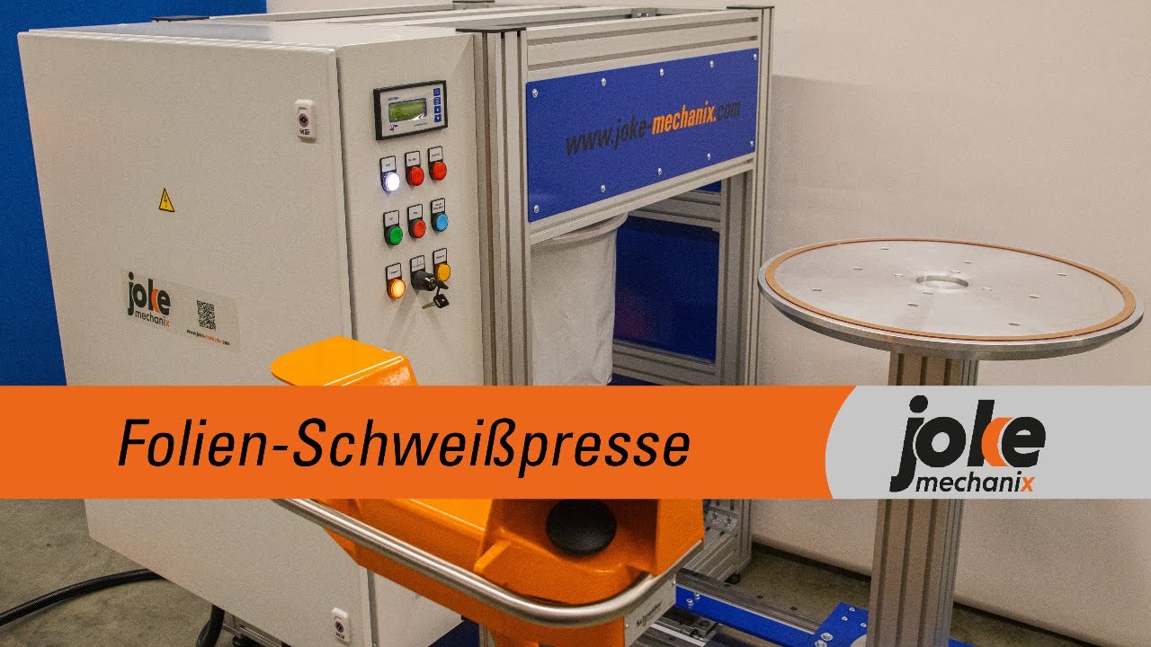 Folien-Schweißpresse SP-RB (Rundbogen- / Sack-Schweißgerät) | joke mechanix GmbH