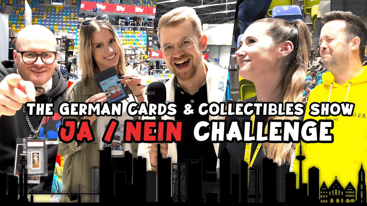 JA / NEIN CHALLENGE auf der German Cards & Collectibles Show in 069 🔥