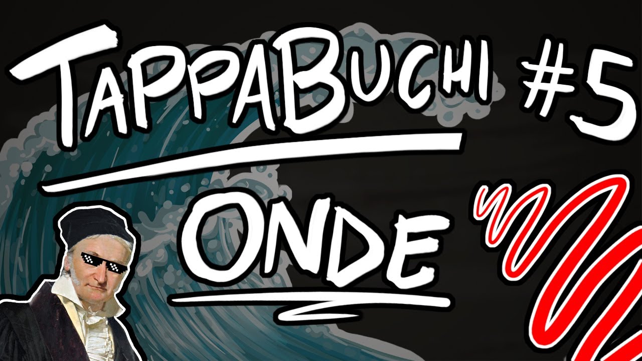 FISICA Tappabuchi#5 - COS'E' un'ONDA, CARATTERISTICHE di un'ONDA, FUNZIONE d'ONDA