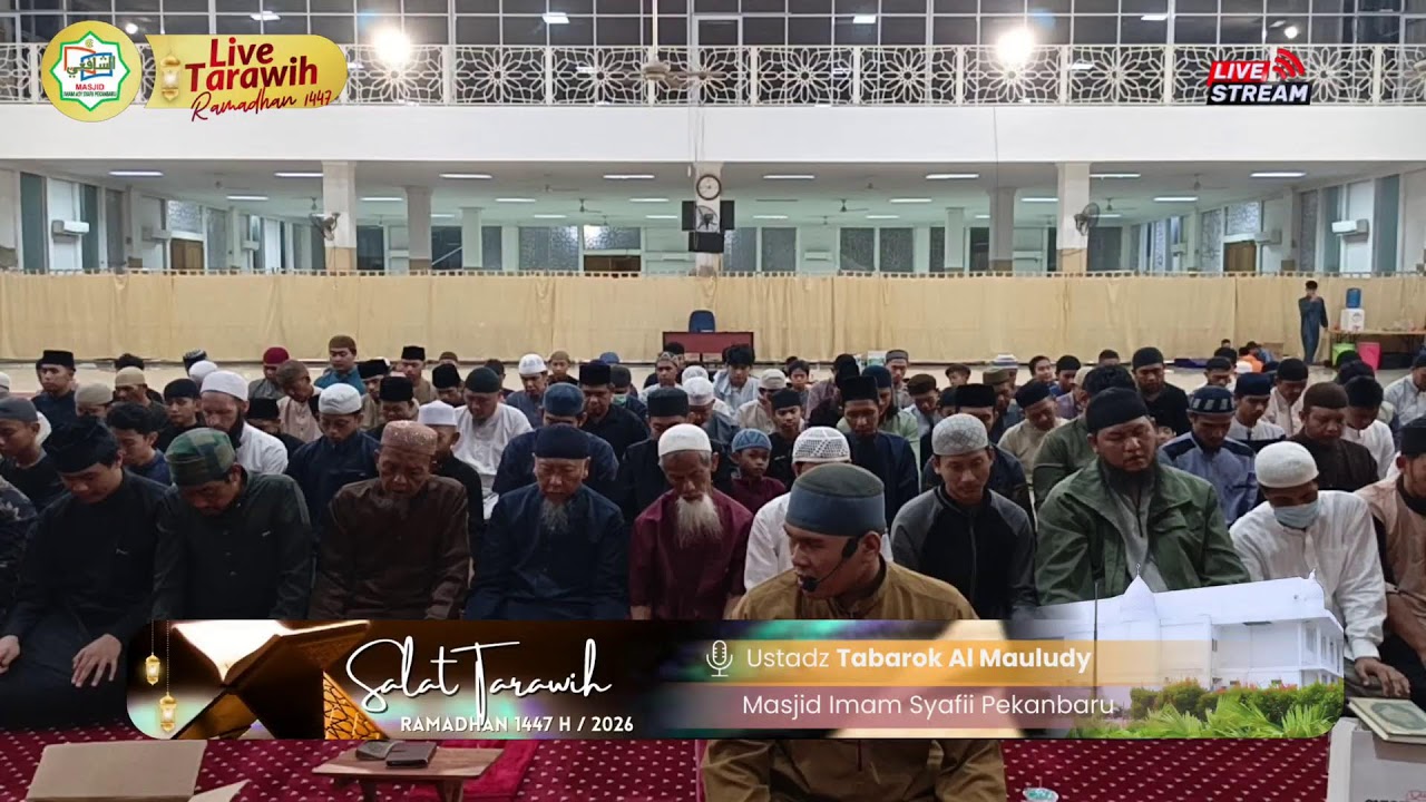 Tarawih Masjid Imsya | Imam Ustadz Tabarok Al Mauludy