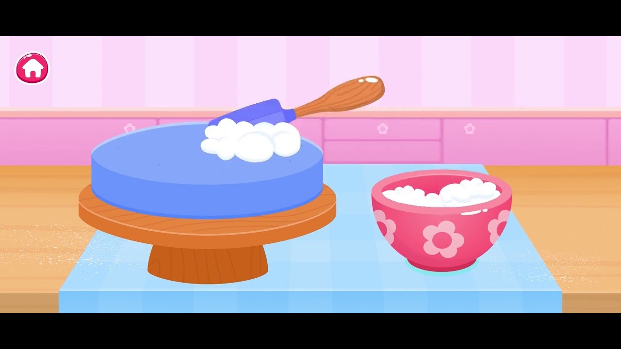Baking a cake 🎂🍰