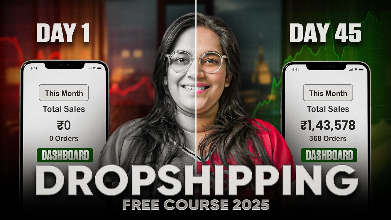 How To Start Dropshipping In INDIA | 2025 Crash Course 🔥