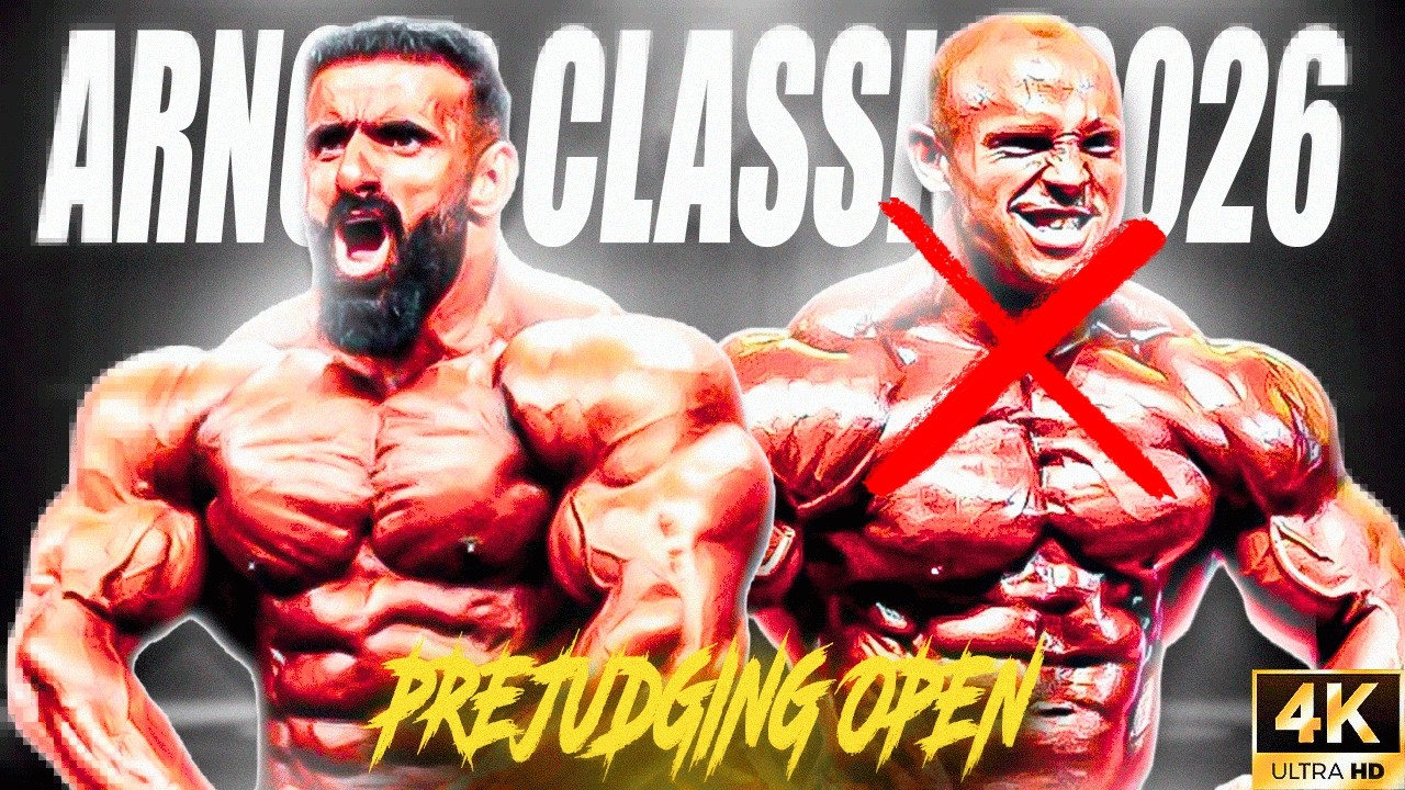 ARNOLD CLASSIC 2026🏆OPEN PREJUDGING: CHOOPAN VS WALKER Y JACKED COMPLETO
