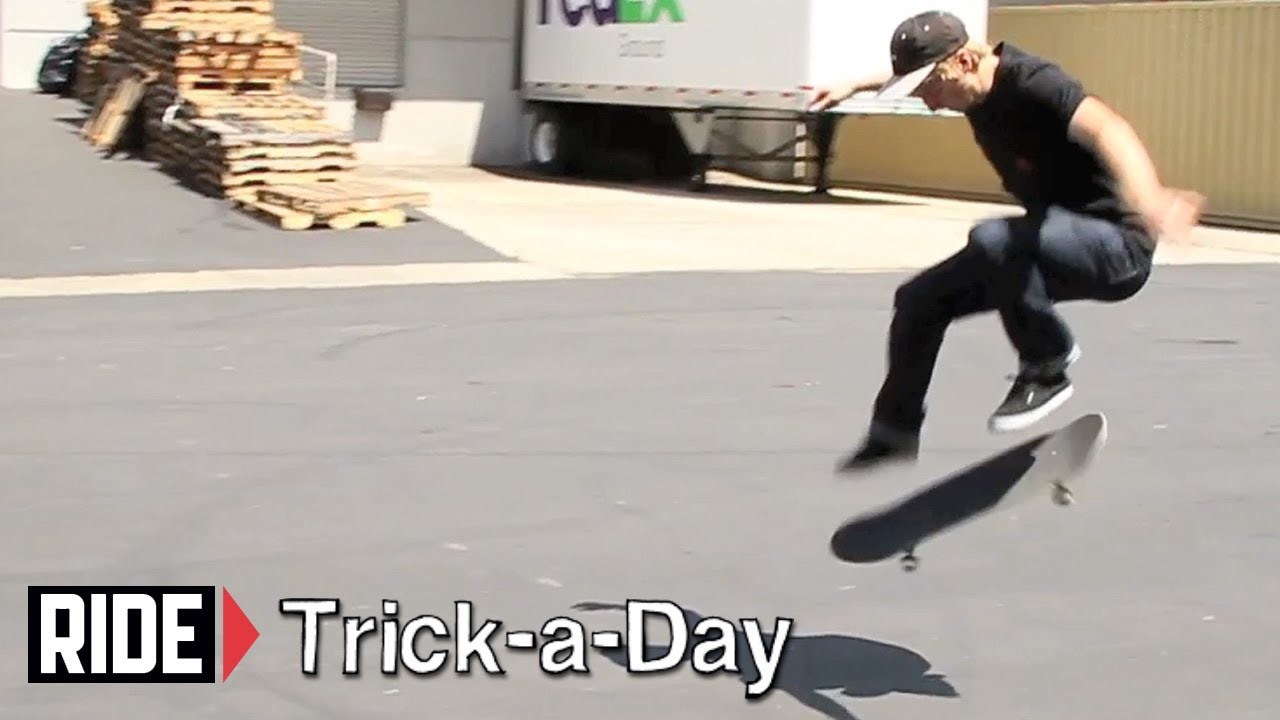 How-To Skateboarding: Halfcab Flip with Josiah Gatlyn