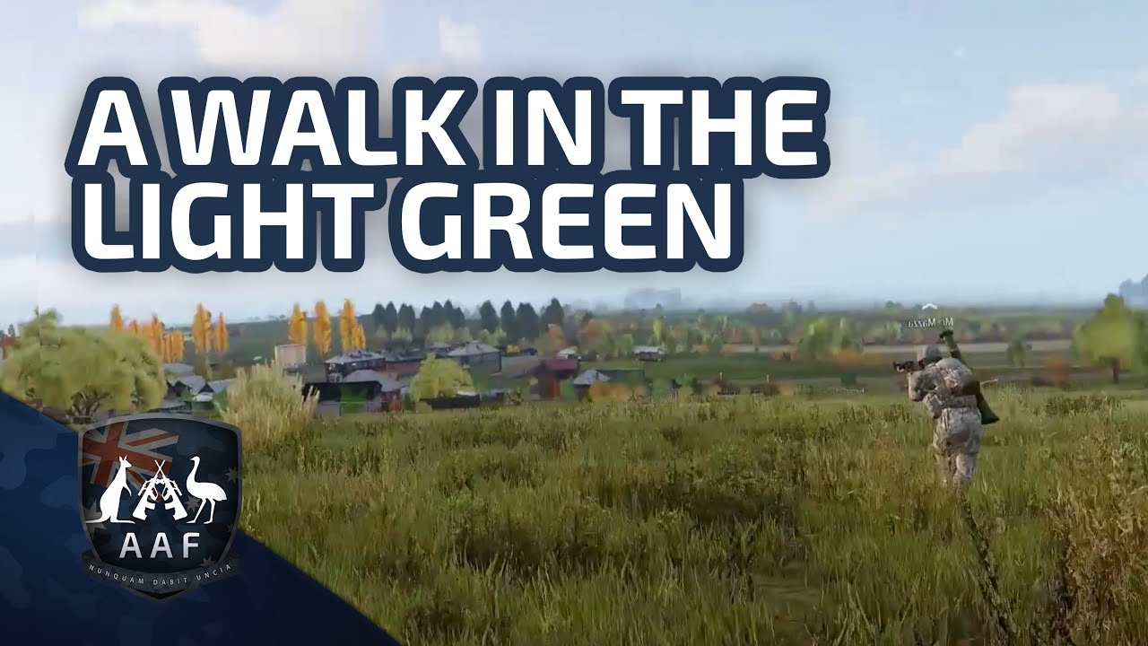 A Walk In The Light Green &ndash; Australian Armed Forces