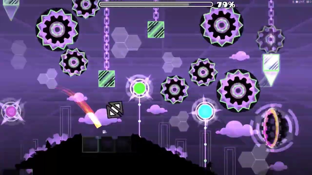 Geometry Dash - Subterranean Animism by Aquatias & More (Hard/Insane demon) (Demondasher Reupload)