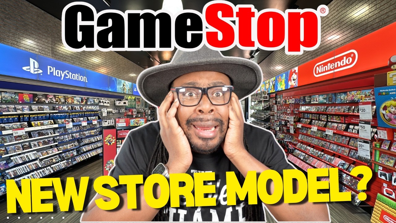 Inside the New GameStop.