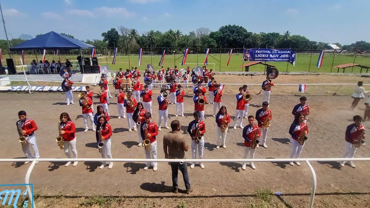 Banda Liceo Mixto San José 2025 | Aniversario 19 | Santa Lucía Escuintla