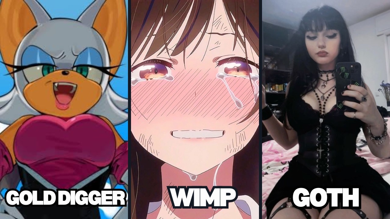Types of Girls Around Guys...
