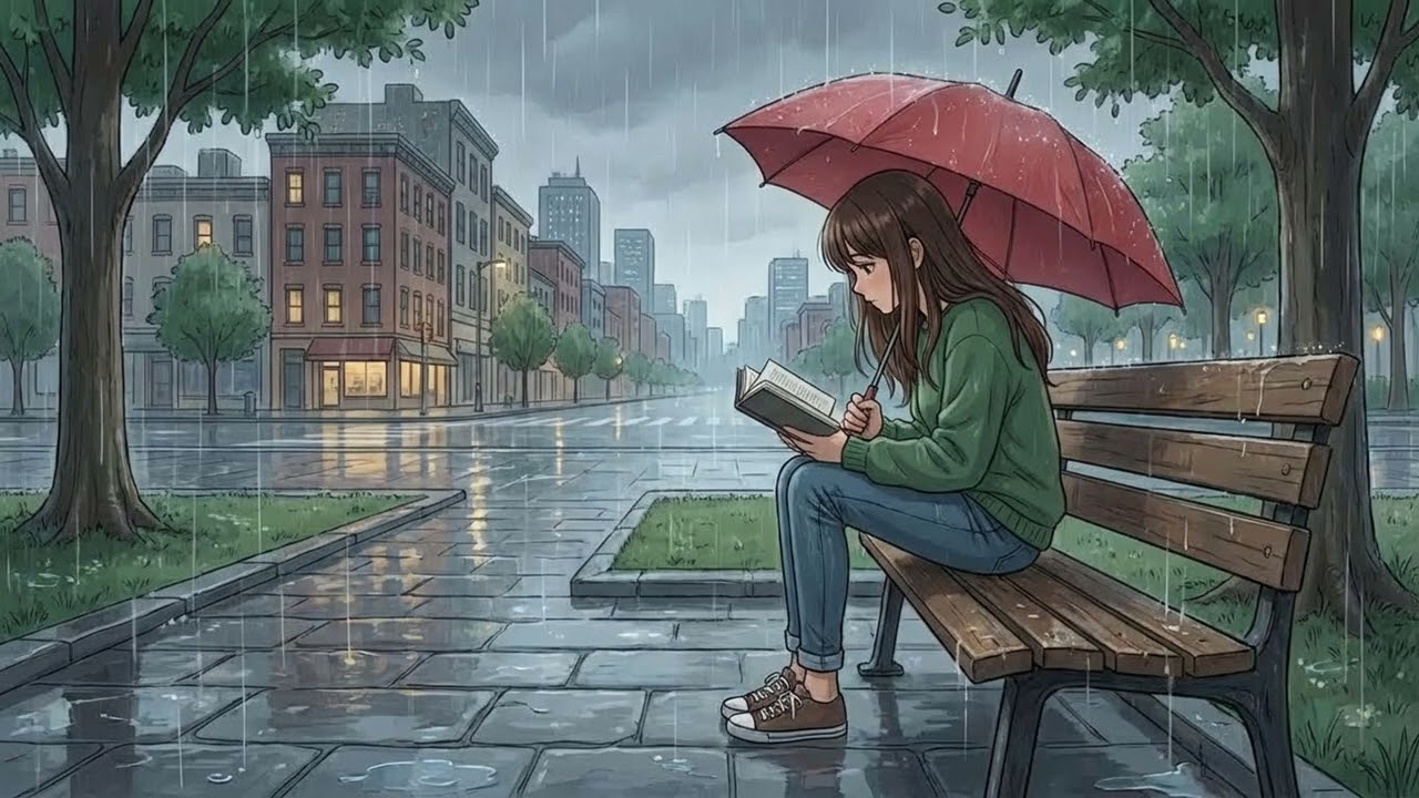 Loft Rain Soundscape – Chill Lo-Fi for Study, Focus & Calm