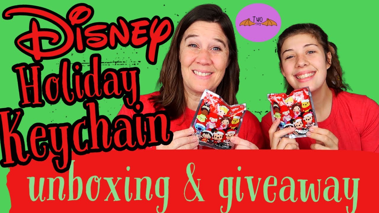 Celebrating the holidays with a Disney Holiday Mystery Figure Blind Bag Unboxing & a Disney Giveaway