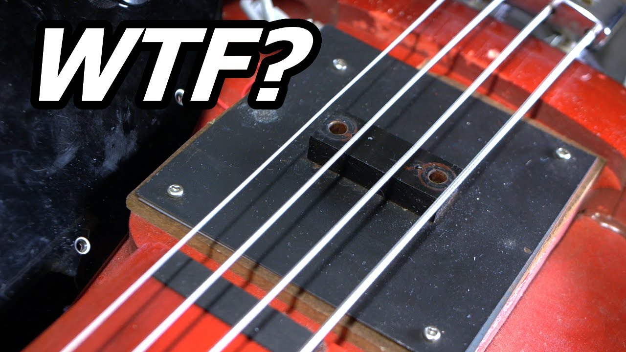 Ampeg AEB-1 Bass: MYSTERY PICKUP or MYSTERY PROBLEM?