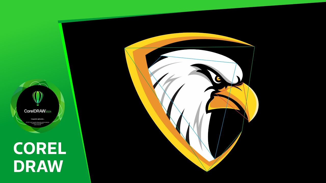 Vectorizando Logo Eagle en Corel Draw