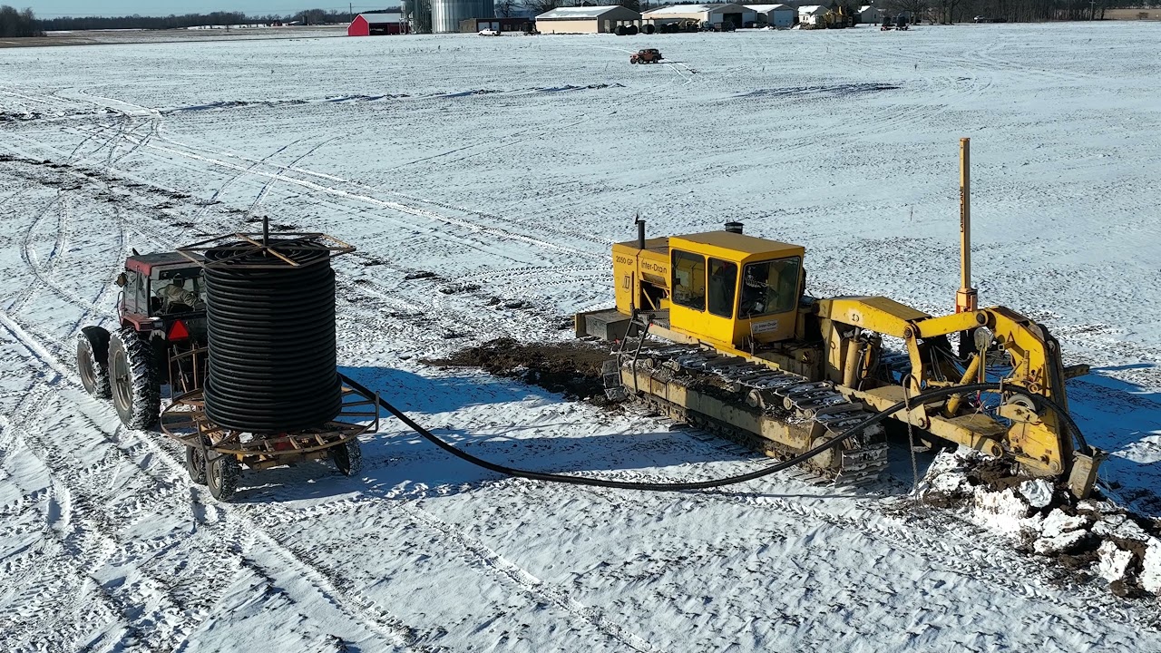 Inter-Drain 2050 GP Field Tile Plow