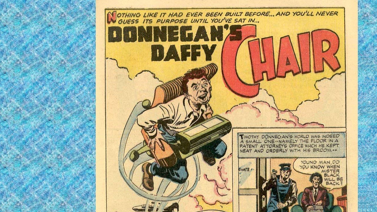 Donnegan's Daffy Chair - Silver Age Science Fiction Comic Book Audiobook