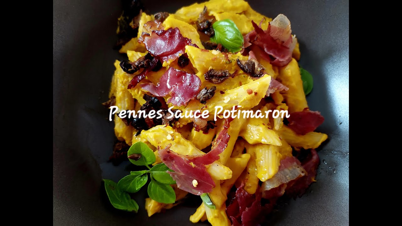 Pâtes au potimarron (pennes)