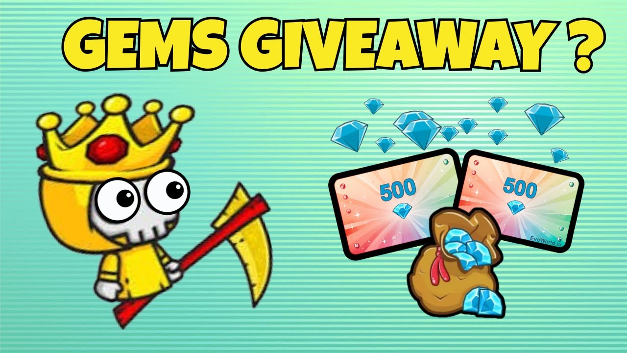 Free Gems Giveaway EvoWorld.io 💎 | How to Win Easily (No Hack)