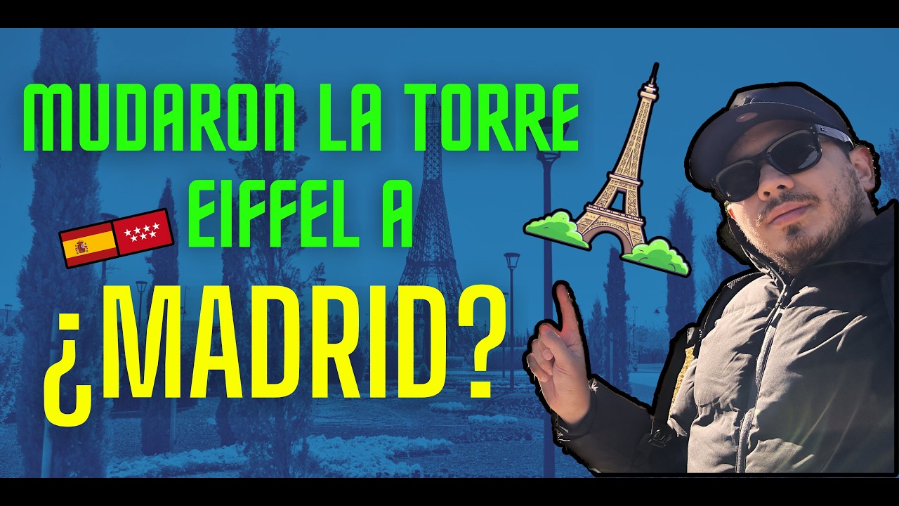 La TORRE EIFFEL de MADRID ESPAÑA