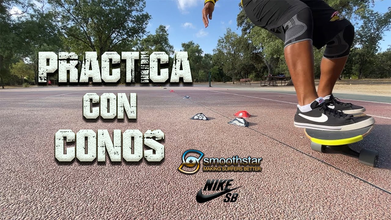 Surfskate Practica Con Conos