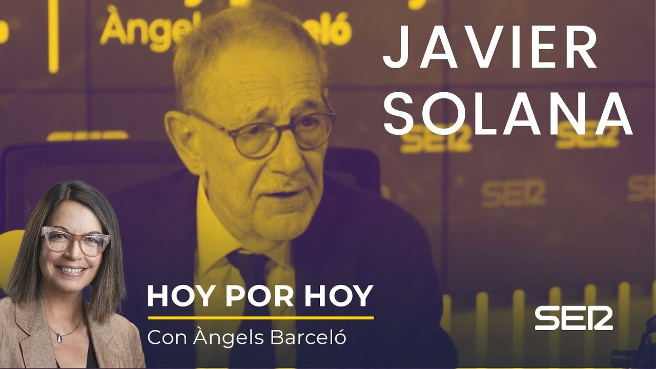 Javier Solana habla por primera vez de la donaci&oacute;n que hizo a su hijo para salvarle la vida