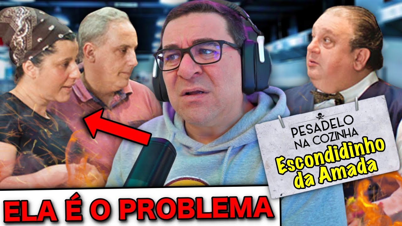 RIC REAGE A PESADELO NA COZINHA |  EP 1 - PT 1  | ELA É O PROBLEMA