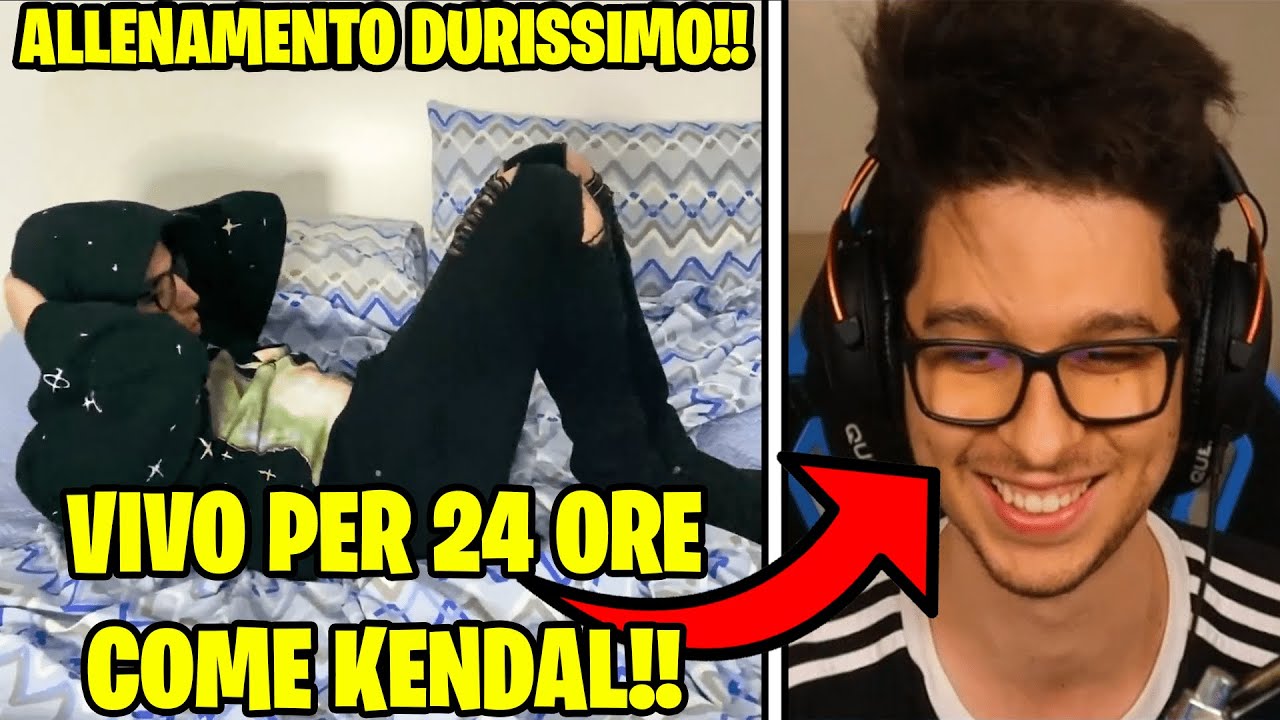 VIVO PER 24 ORE COME @KendalYT !!