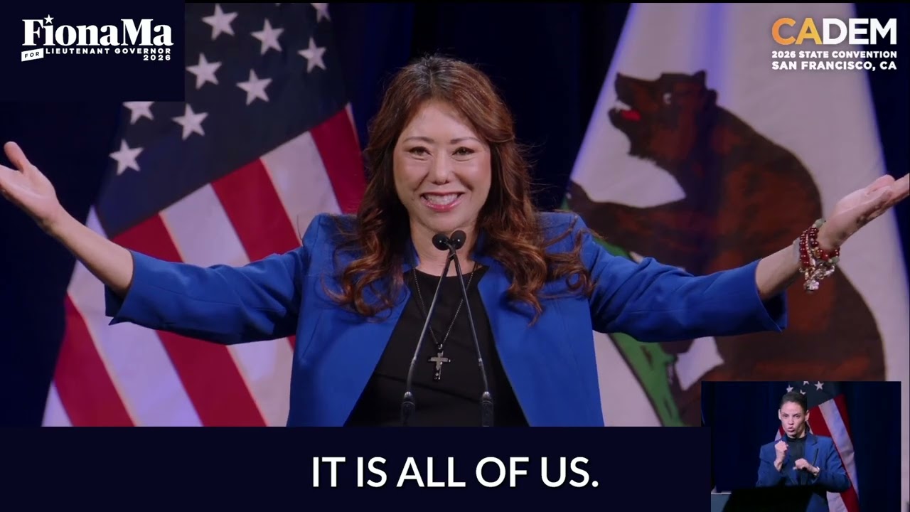 Fiona Ma Full CADEM 2026 Speech