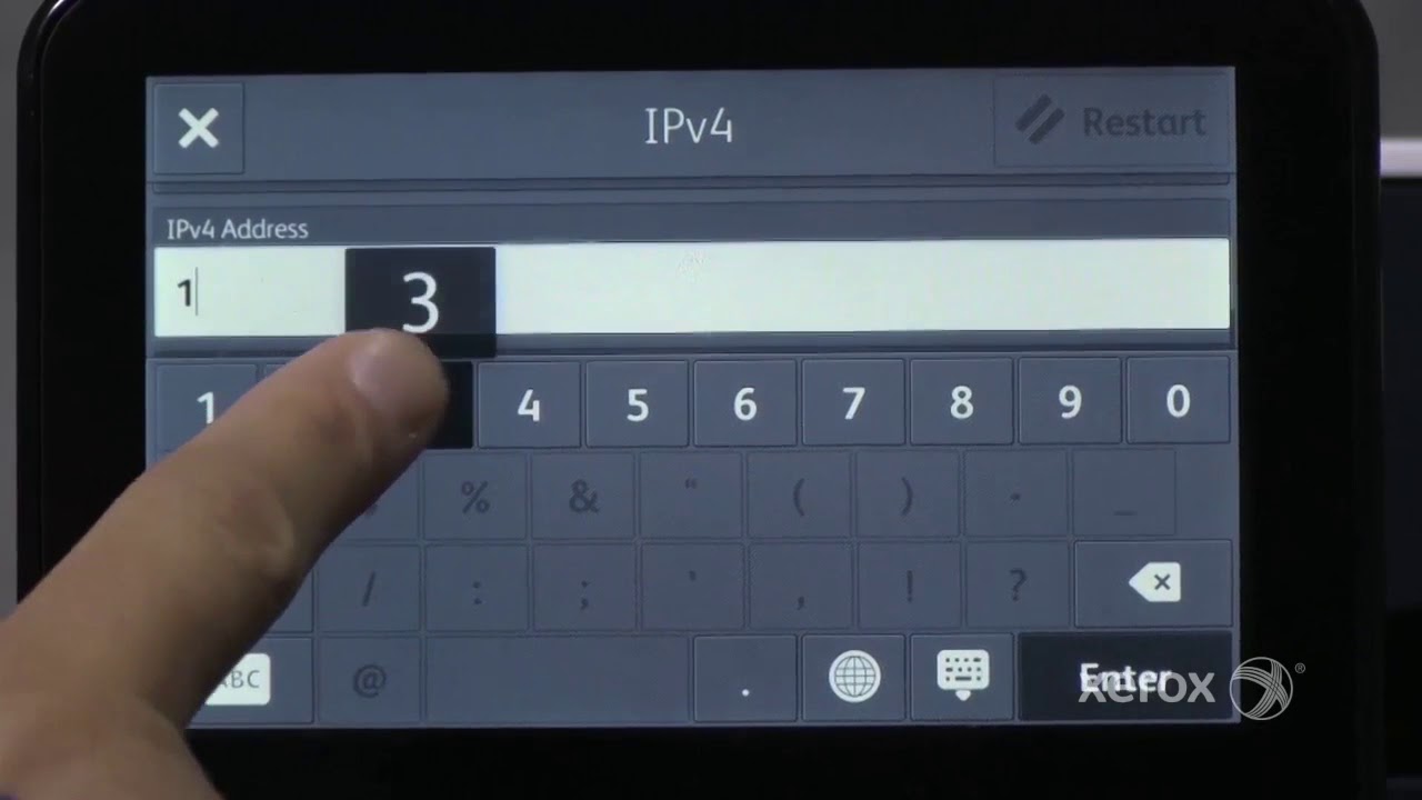 Xerox® VersaLink® Controller Network Settings