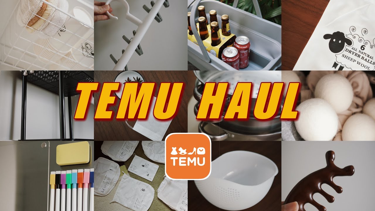 Save with me @TEMU 家居好物低至1折 | 收纳、户外野营、追剧神器、按摩、厨具、装饰品、旅行 | jessieishere