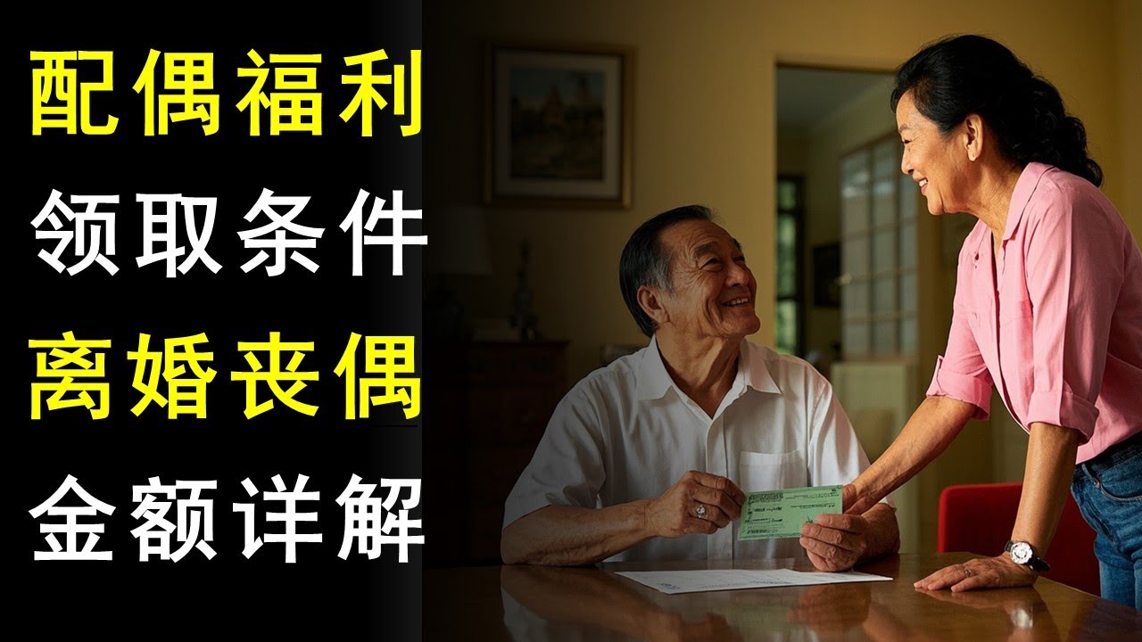 美国社安金：配偶福利详解：现任、离婚、丧偶分别怎么领？一口气讲清楚！