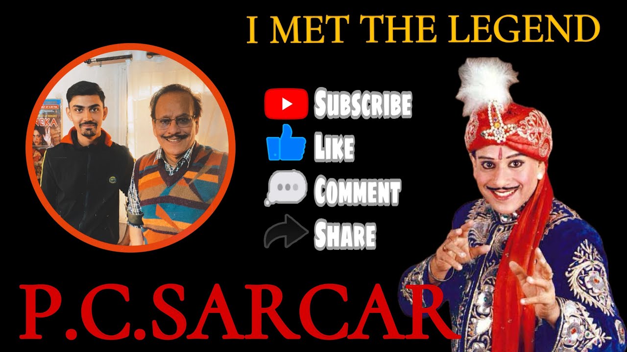 I Met P.C.SORCAR ! Kolkata Magician! P.C.SARCAR HOUSE 🏡💯😎