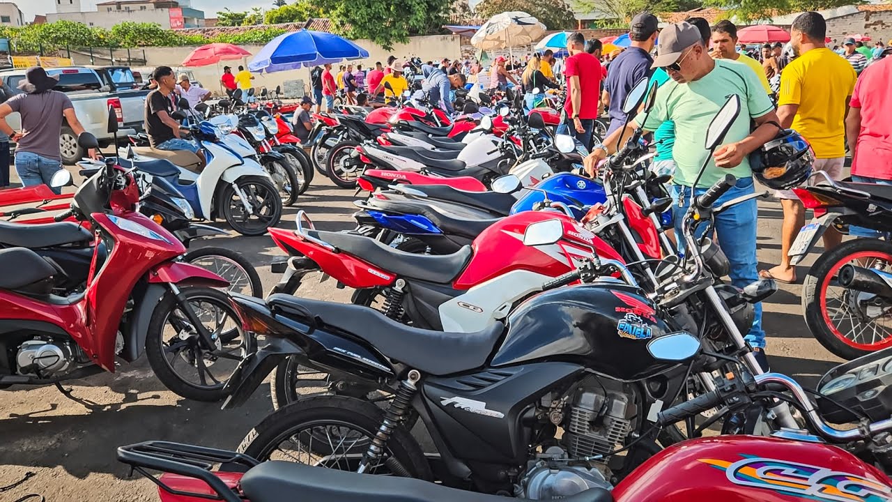 NOVO LOCAL DA FEIRA DE MOTOS DE CARUARU PE, A PARTIR DE 4 MIL TEM!